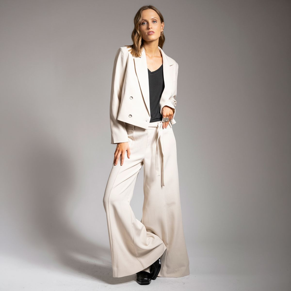LOLITA LPK - Pantalón Lin Crudo Mujer Lolita LPK