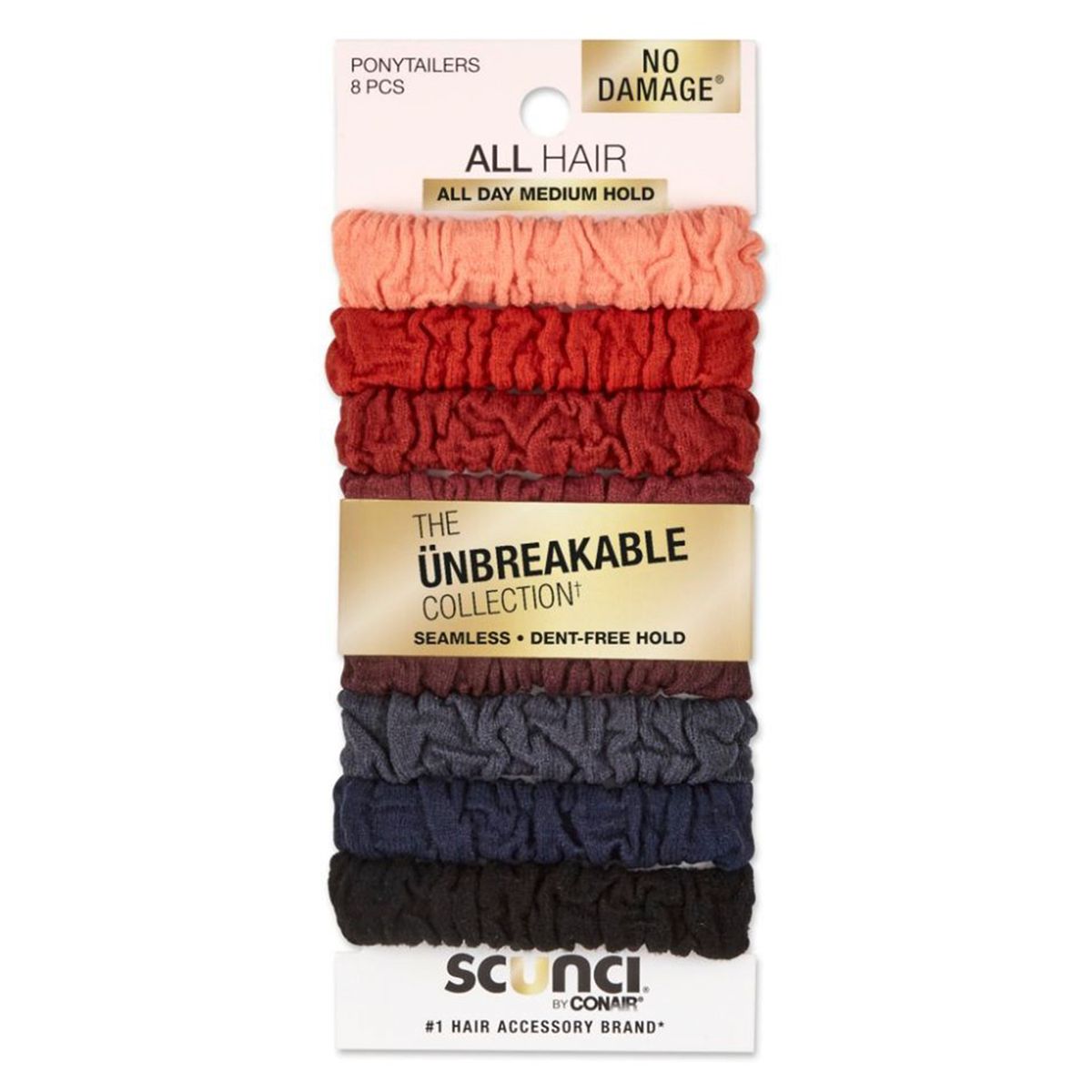 SCUNCI - Elastico Unbreakable Color 8Un Scunci