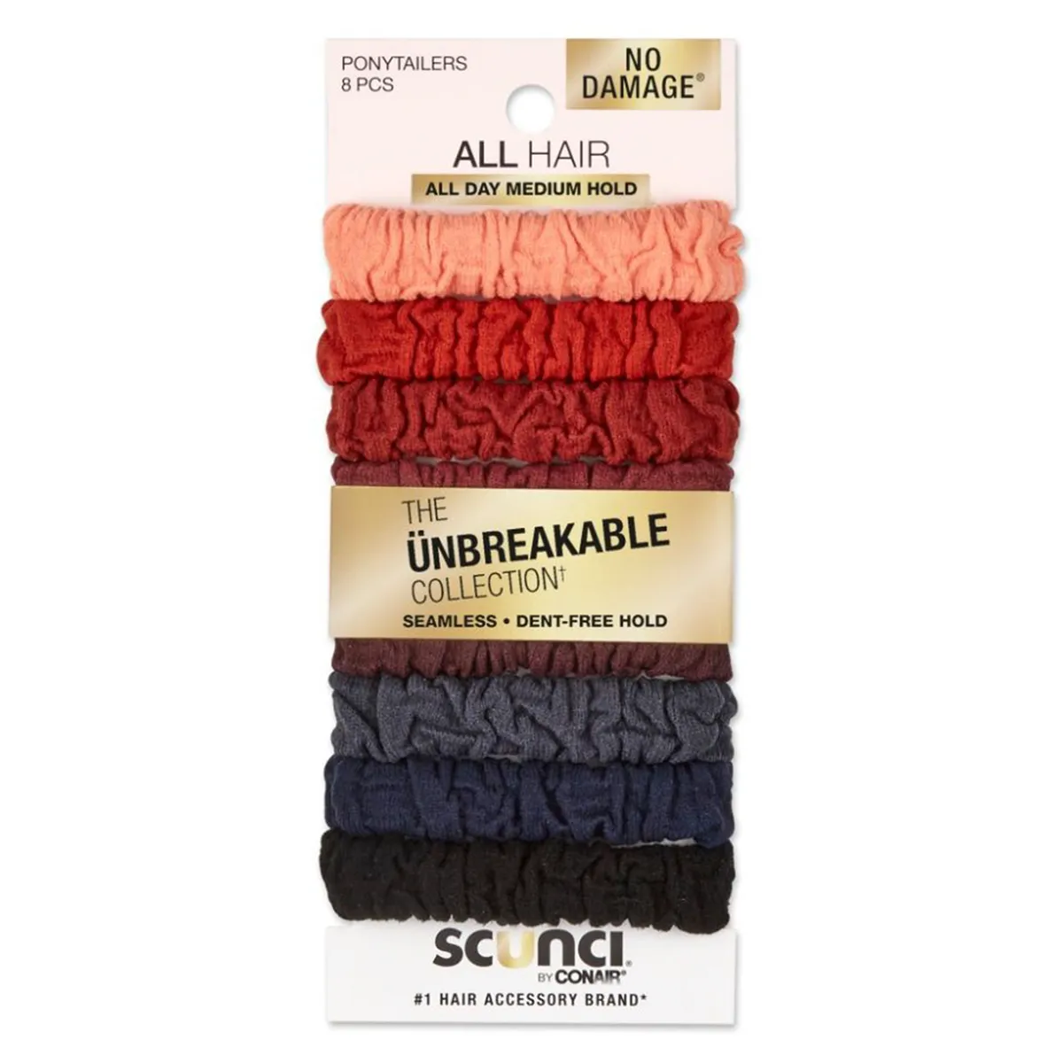 SCUNCI - Elastico Unbreakable Color 8Un Scunci