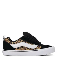 VANS - Knu Skool Zapatilla Urbana Hombre Cuero Negro