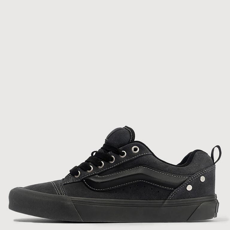 VANS Knu Skool Zapatilla Urbana Hombre Cuero Negro
