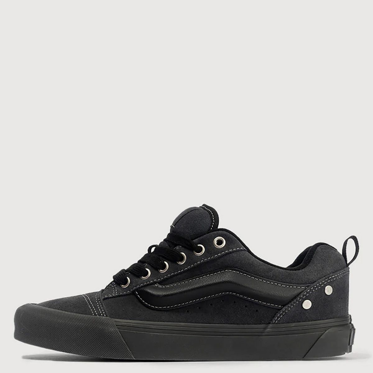VANS - Knu Skool Zapatilla Urbana Hombre Cuero Negro Vans