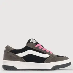 VANS - Hylane Zapatilla Urbana Hombre Cuero Gris