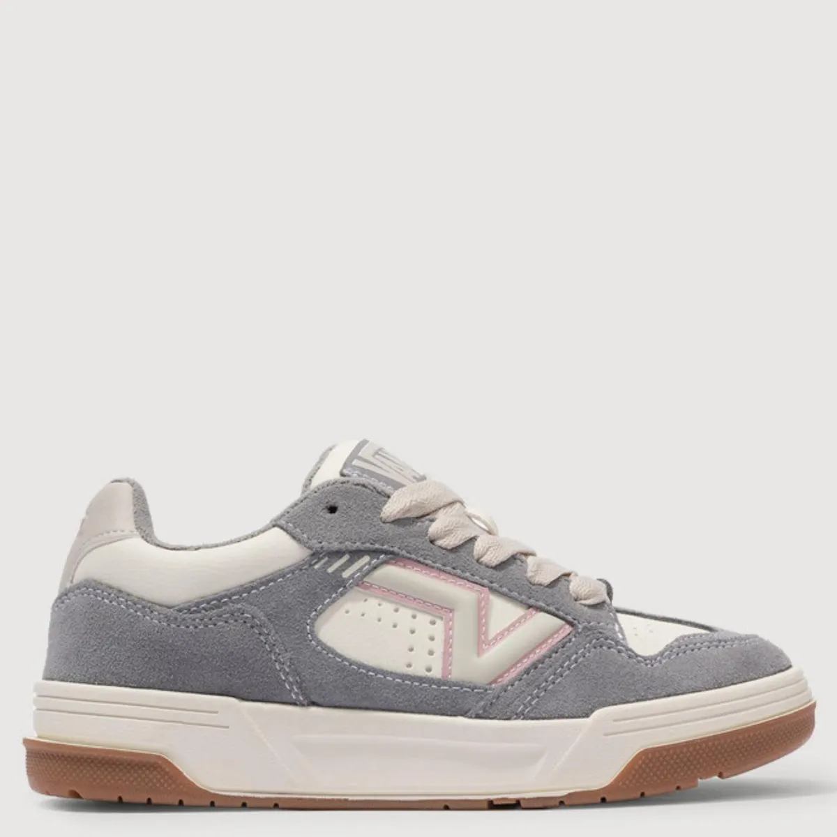 VANS - Upland Zapatilla Urbana Mujer Cuero Gris Vans