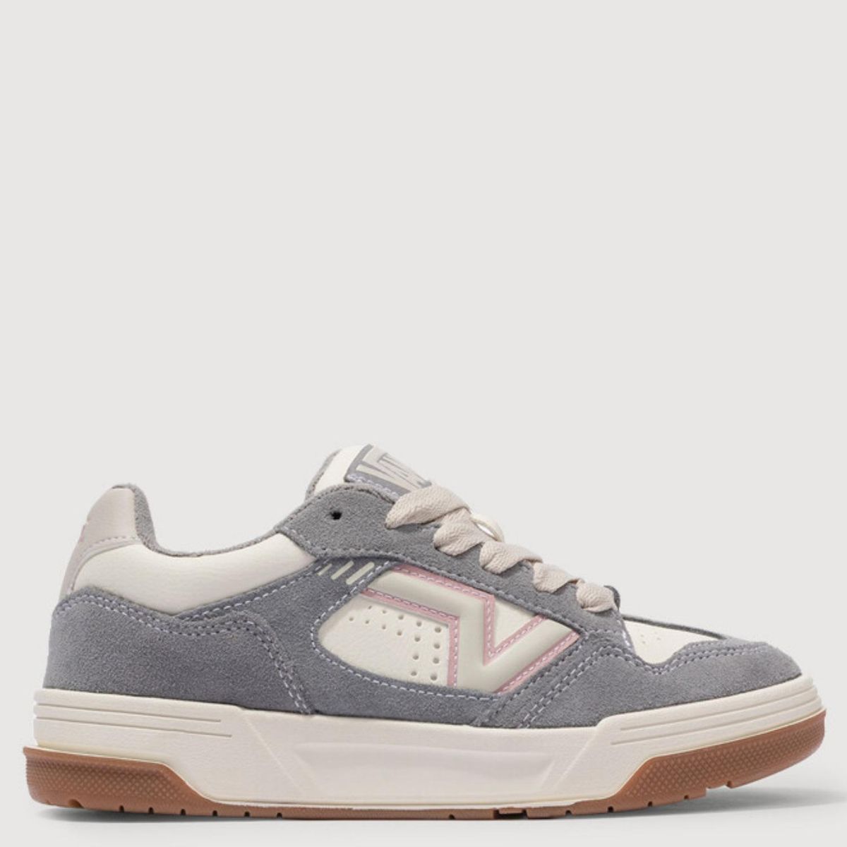VANS - Upland Zapatilla Urbana Mujer Cuero Gris Vans