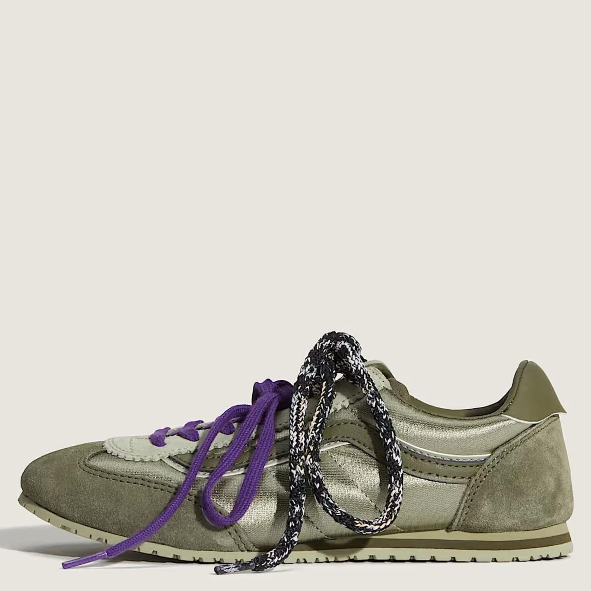 VANS - Super Lowpro Zapatilla Urbana Mujer Cuero Verde Vans