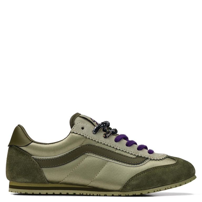 Super Lowpro Zapatilla Urbana Mujer Cuero Verde 36 CL