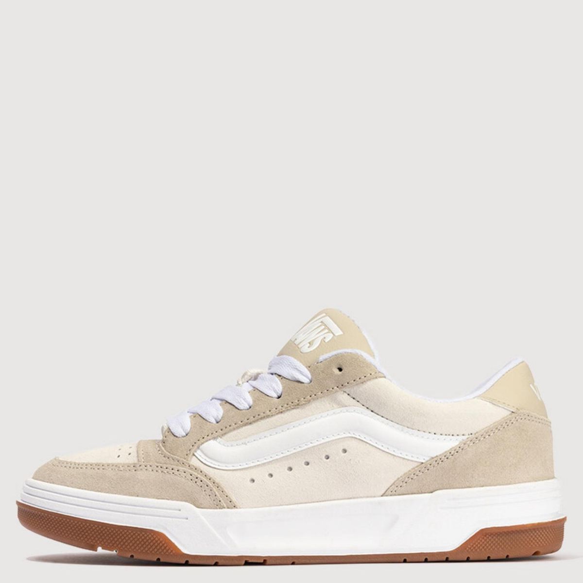 VANS - Hylane Zapatilla Urbana Hombre Cuero Blanco Vans