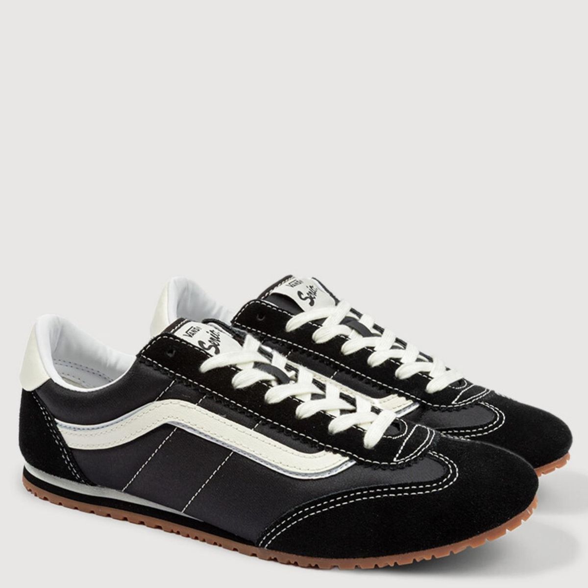 VANS - Super Lowpro Zapatilla Urbana Mujer Textil Negro Vans