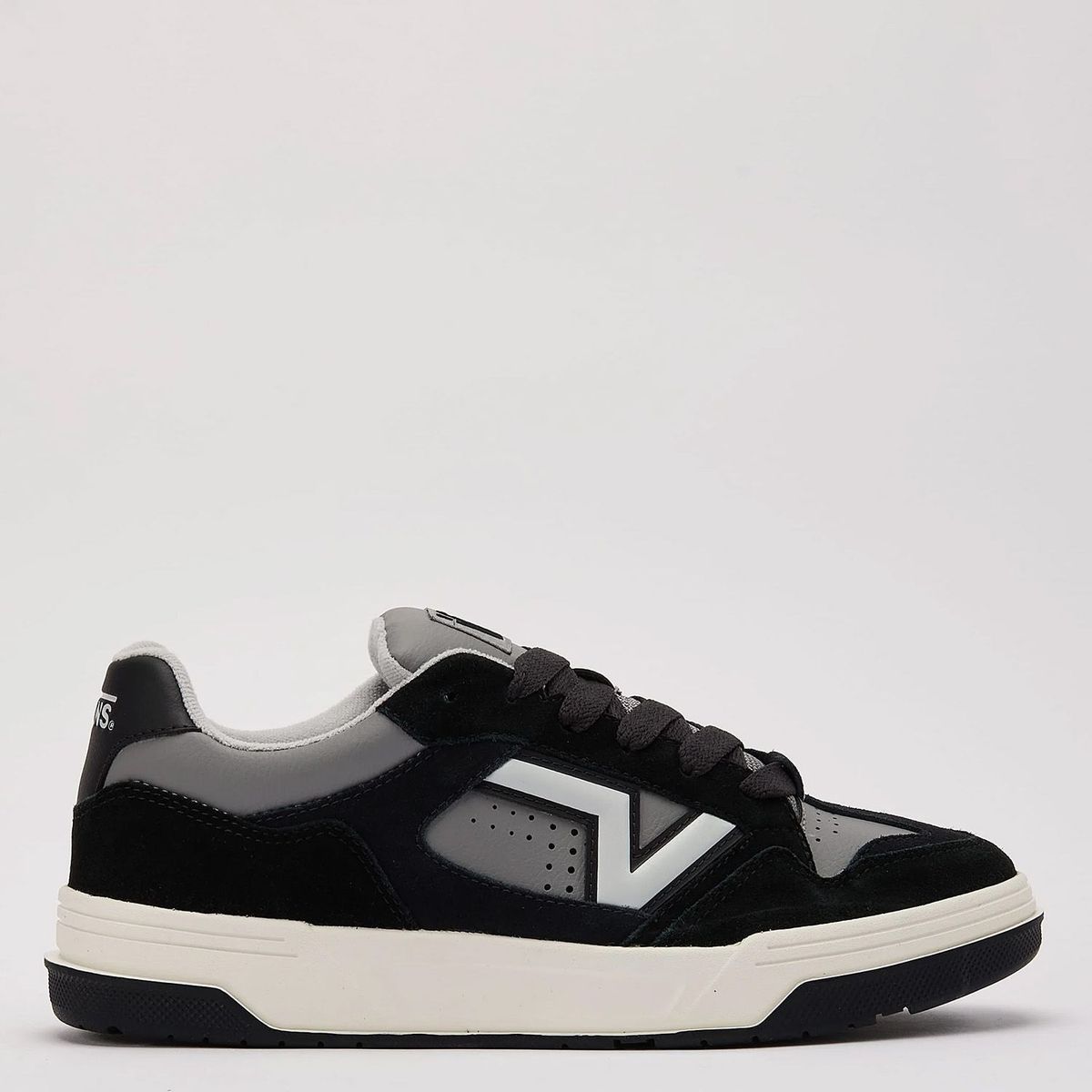 VANS - Upland Zapatilla Urbana Hombre Cuero Negro Vans