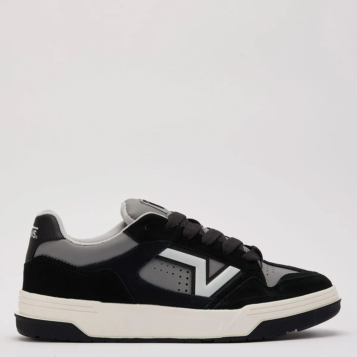 VANS - Upland Zapatilla Urbana Hombre Cuero Negro Vans