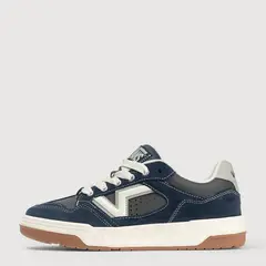 VANS - Upland Zapatilla Urbana Hombre Cuero Azúl