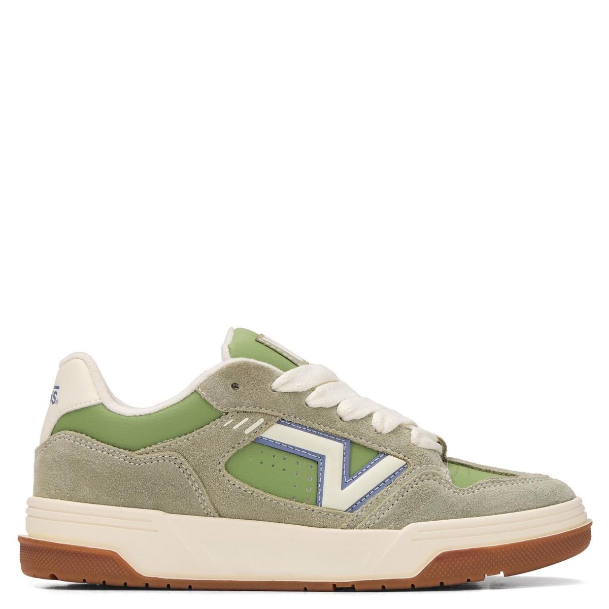 VANS - Upland Zapatilla Urbana Hombre Cuero Verde Vans