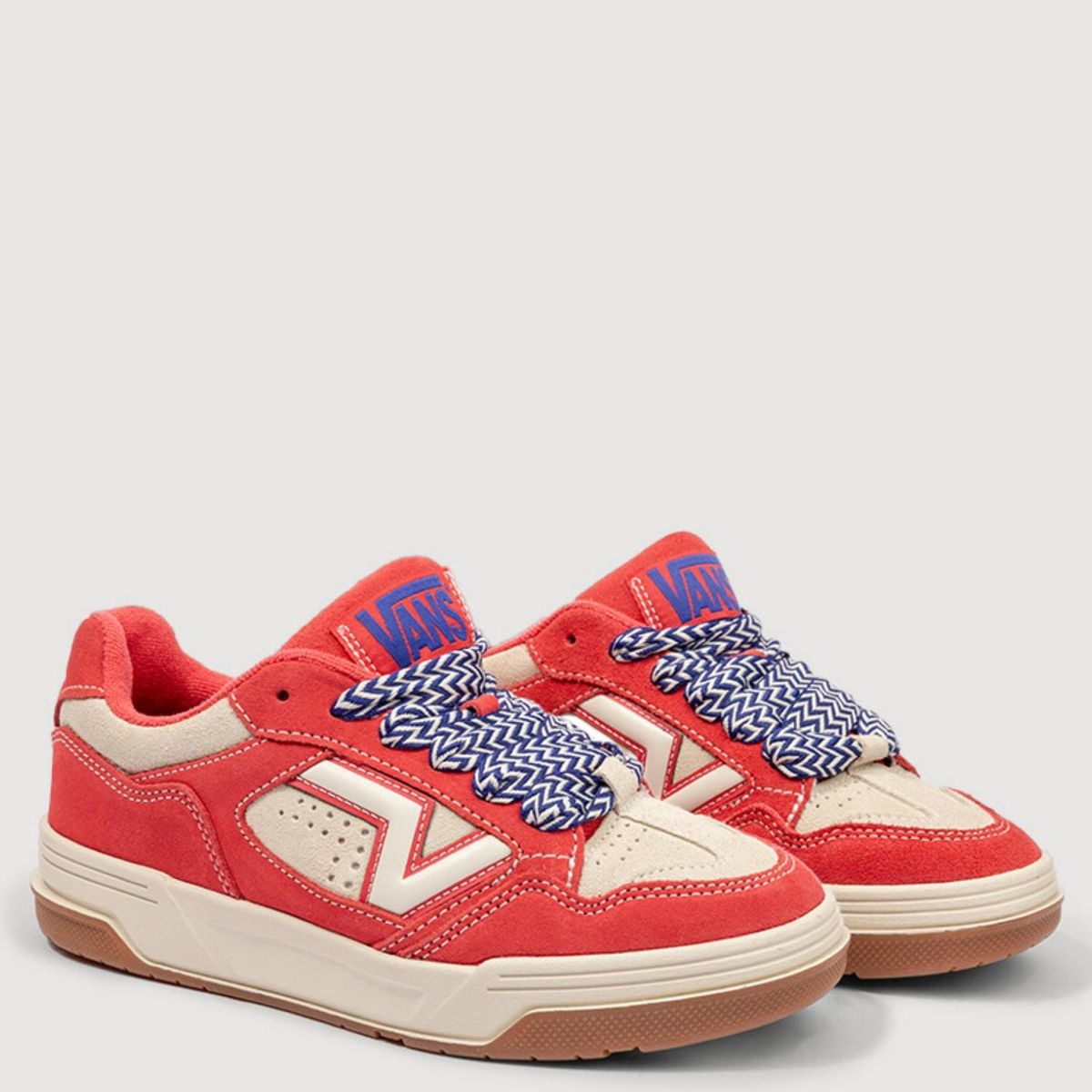 VANS - Upland Zapatilla Urbana Hombre Cuero Naranjo Vans