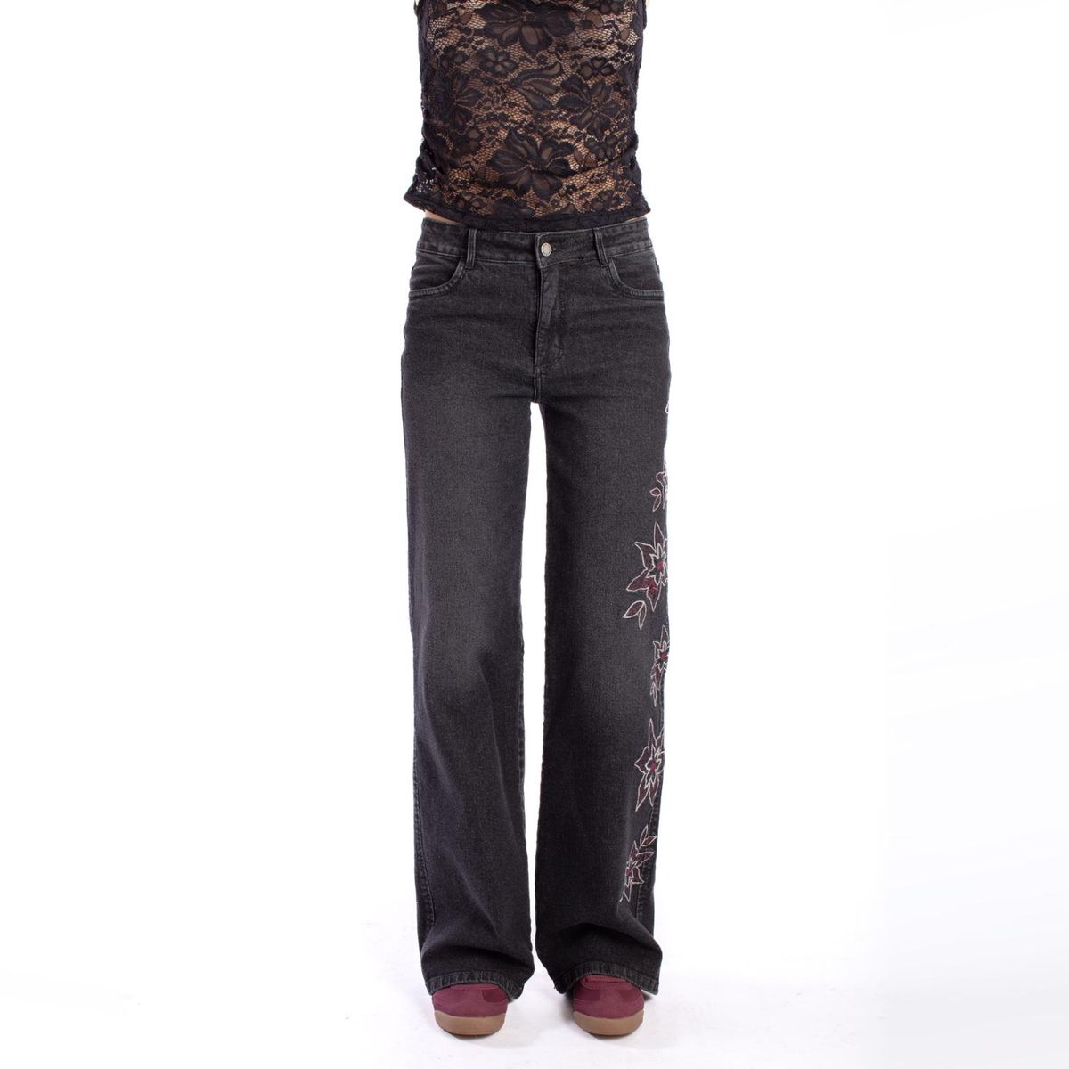 EFESIS - Jeans Flare Tiro Medio Mujer Efesis