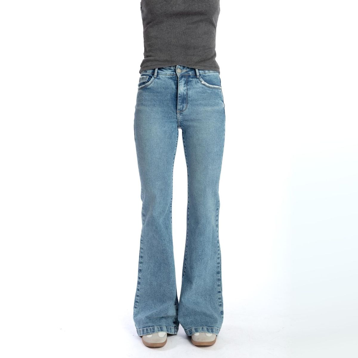 EFESIS - Jeans Flare Tiro Medio Mujer Efesis