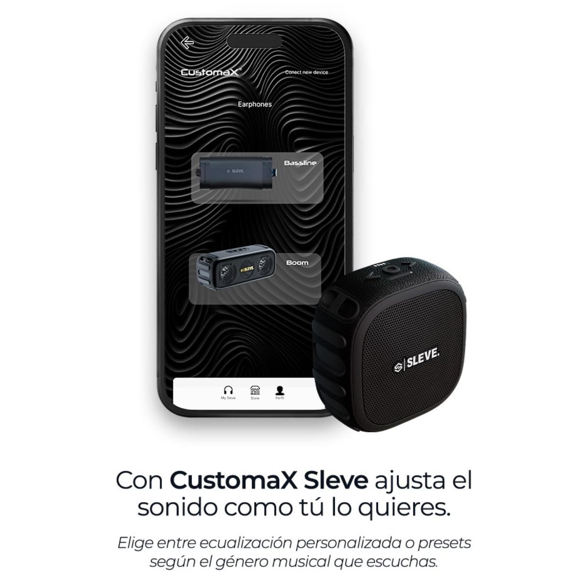 SLEVE - Parlante Bluetooth Boom Go Sleve