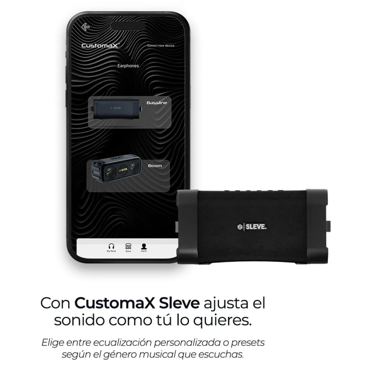 SLEVE - Parlante Bluetooth BasslineX Pro Sleve