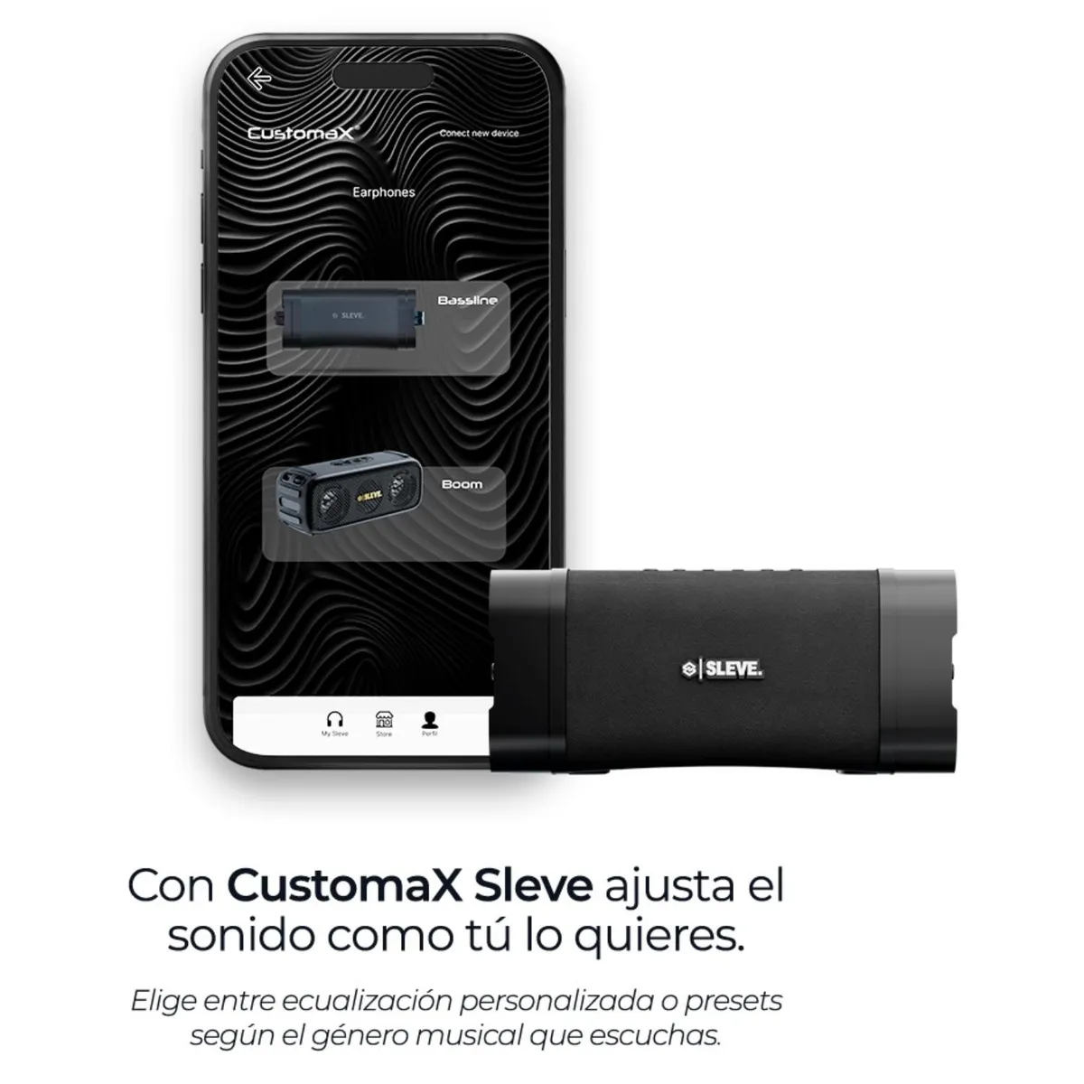 SLEVE - Parlante Bluetooth BasslineX Lite Sleve