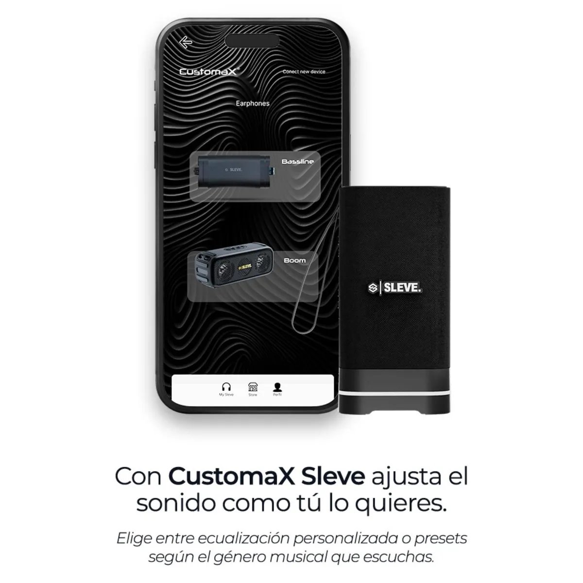 SLEVE - Parlante Bluetooth BasslineX Mini Sleve