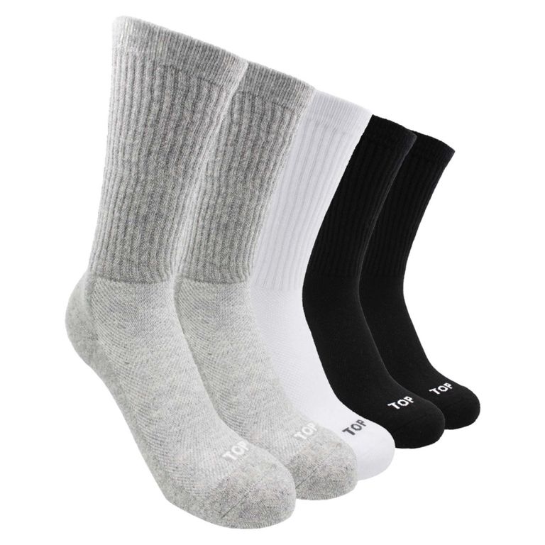 Pack 5 Calcetines Deportivos Largos   Mujer