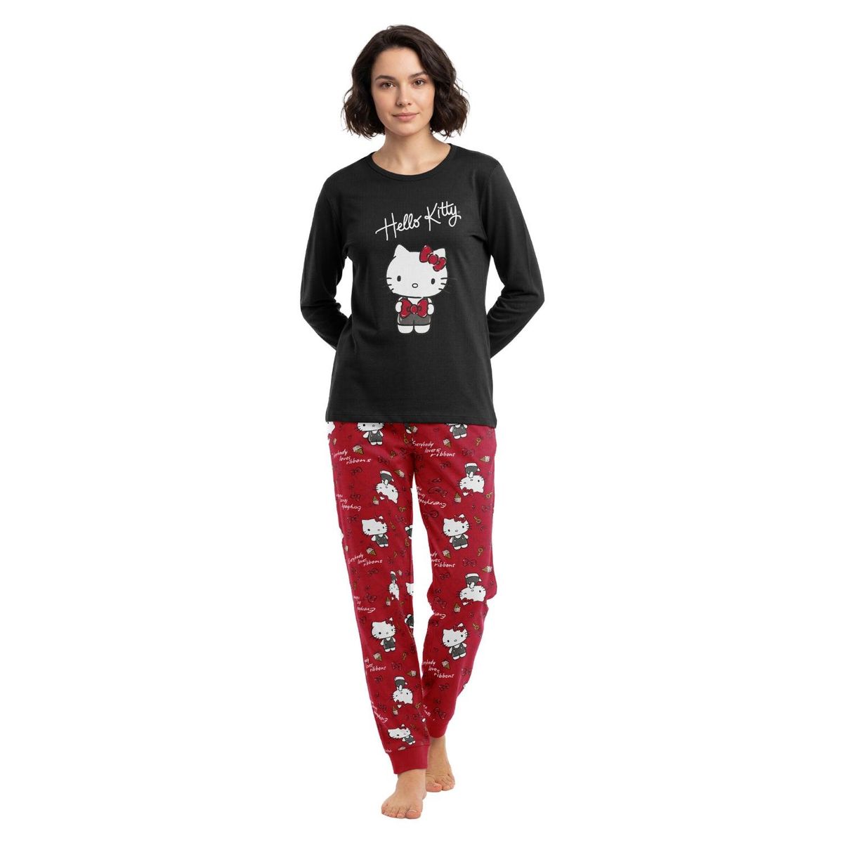 TOP - Pijama Mujer Hello Kitty Top