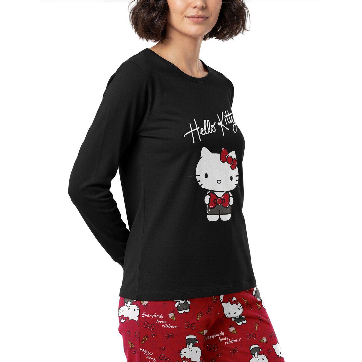TOP - Pijama Mujer Hello Kitty Top