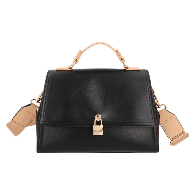 SECRET Cartera Bandolera Ravena ST6 Mediana Negro