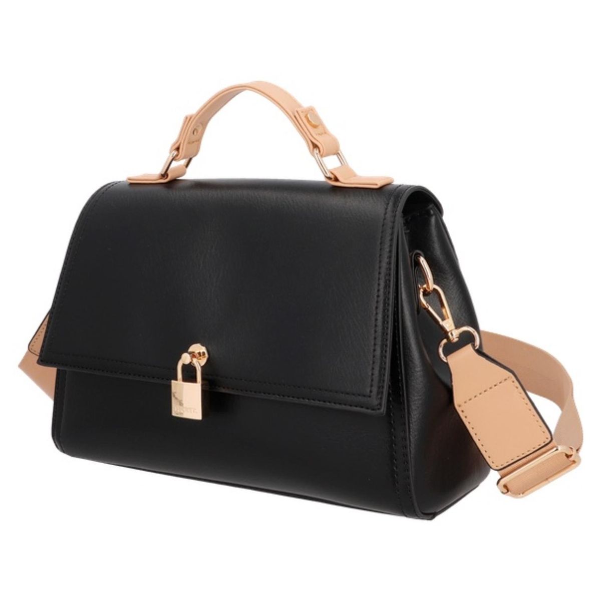 SECRET - Cartera Bandolera Ravena ST6 Mediana Negro Secret
