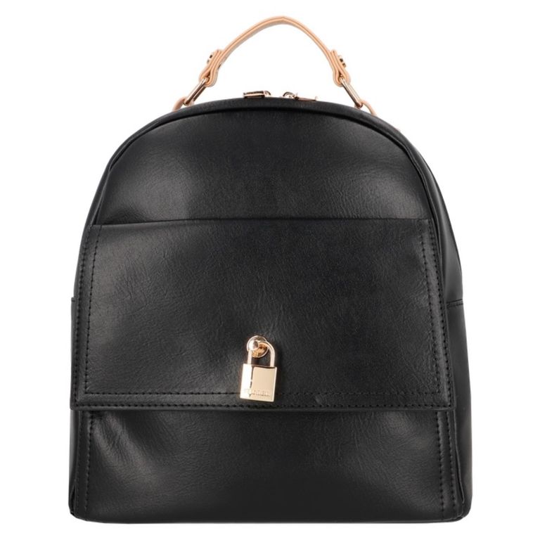 SECRET Mochila Mujer Ravena ST6 Mediana Negro