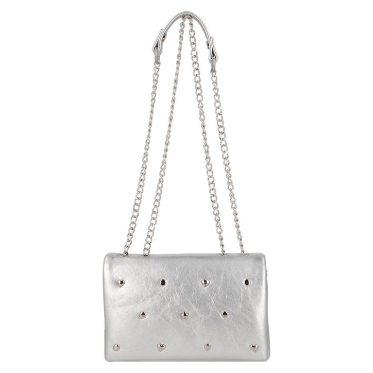 SECRET Cartera Bandolera Berlin ST6 Pequeña Plateado