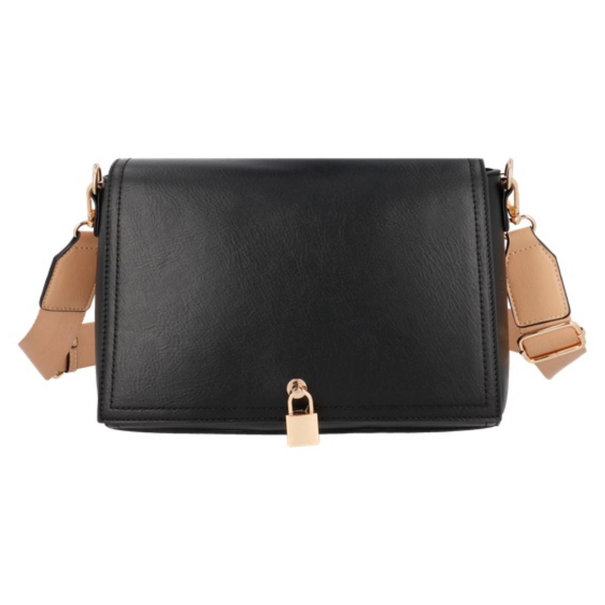 SECRET - Cartera Bandolera Ravena ST6 Pequeña Negro Secret