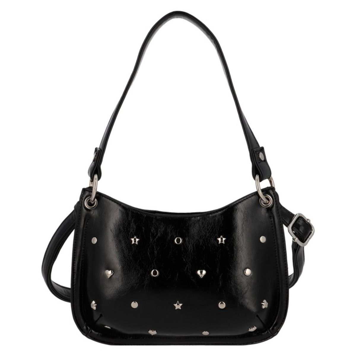 SECRET - Cartera Bandolera Berlin ST6 Mediana Negro Secret