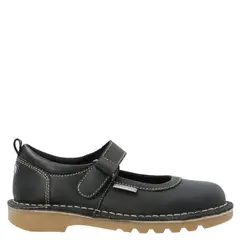 HUSH PUPPIES - Zapatilla Urbana Niña Cuero Negro (36 a 41)