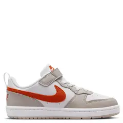 NIKE - Court Borough Loess+ Zapatilla Urbana Niño Gris (28 A 31)