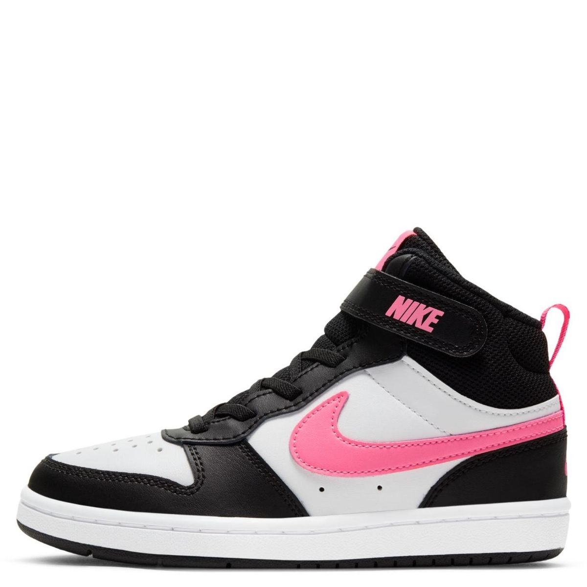 NIKE - Court Borough Mid 2 Zapatilla Urbana Niño Negro (28 a 34) Nike