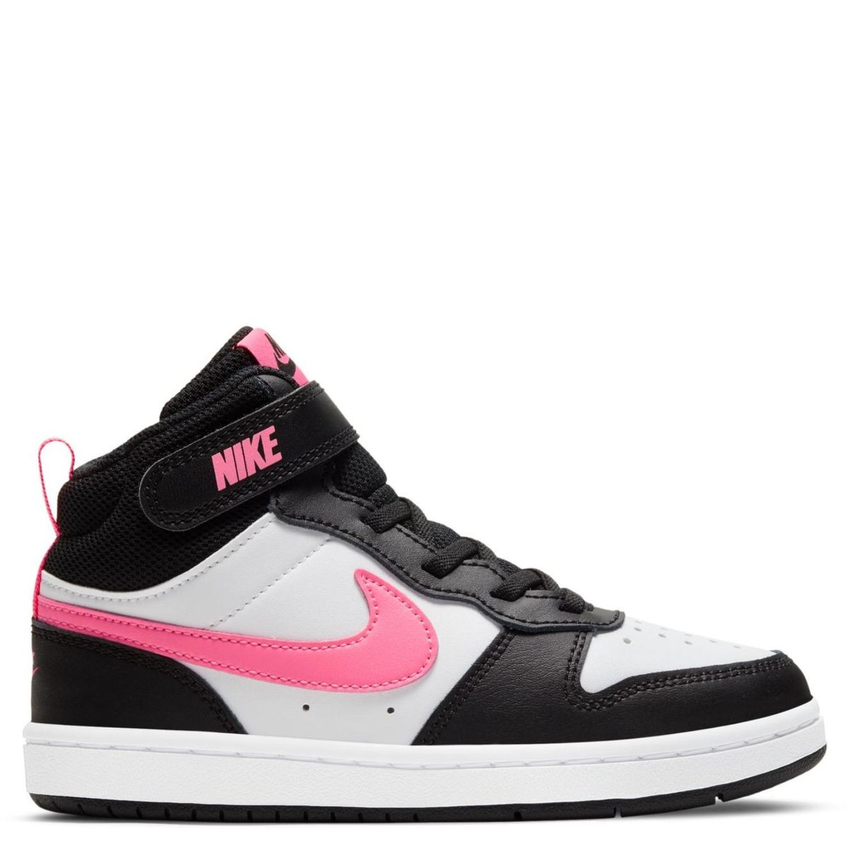 NIKE - Court Borough Mid 2 Zapatilla Urbana Niño Negro (28 a 34) Nike