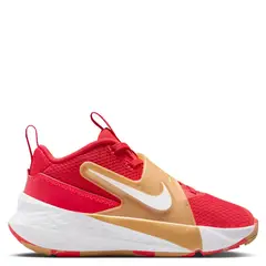 NIKE - Team Hustle D 12 Zapatilla Urbana Niño Rojo (28 a 34)