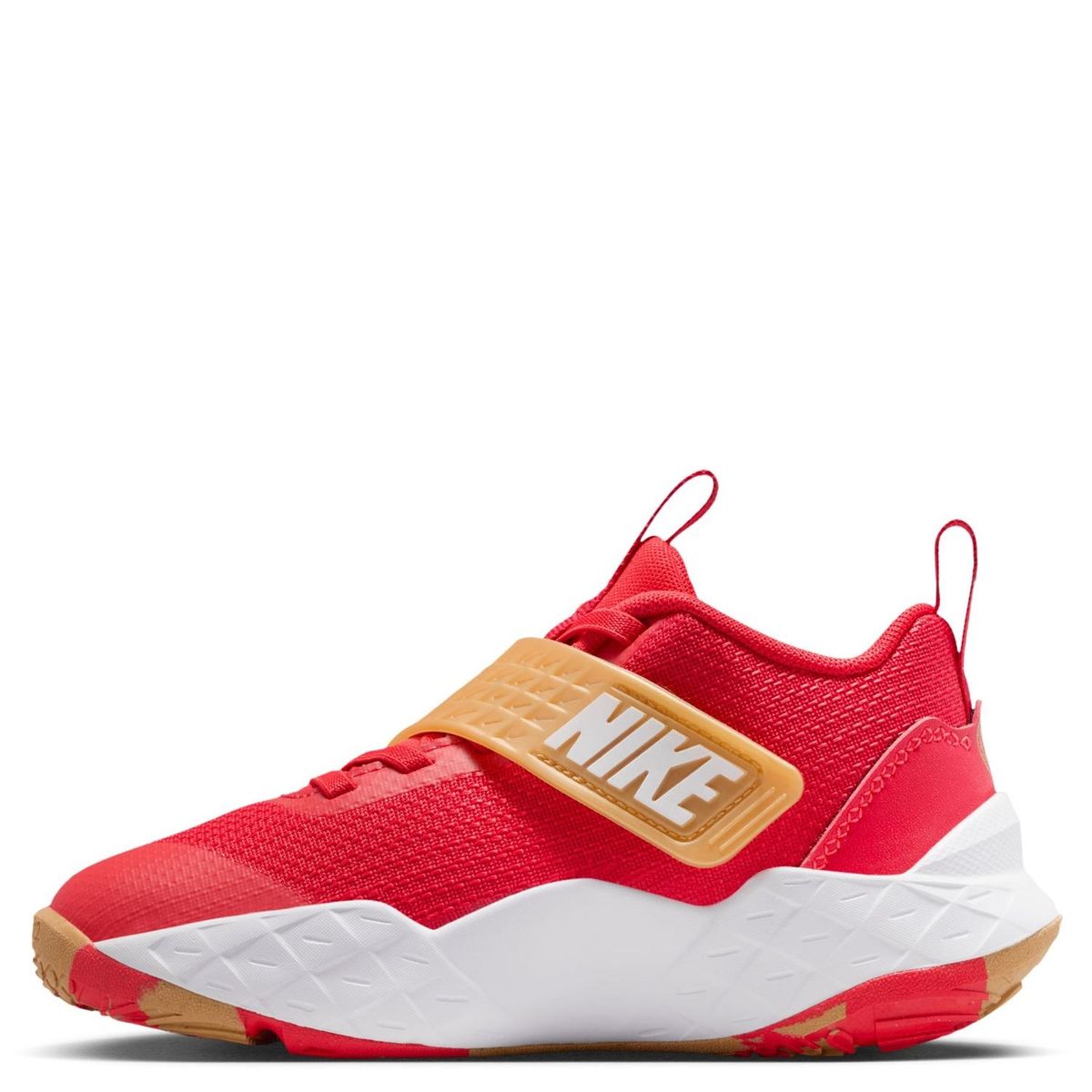 NIKE - Team Hustle D 12 Zapatilla Urbana Niño Rojo (28 a 34) Nike