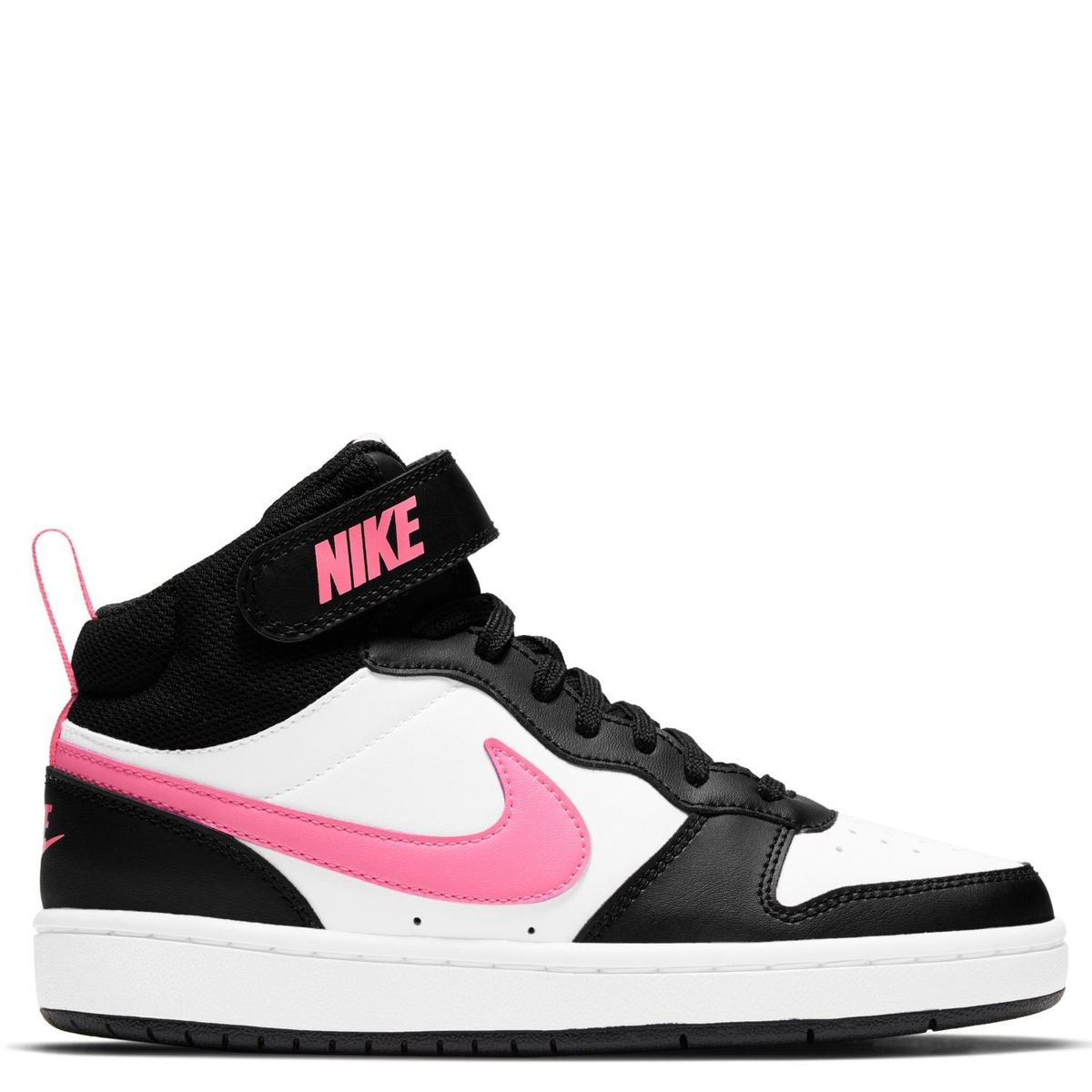 NIKE - Court Borough Mid 2 Bg Zapatilla Urbana Niño Negro (34.5 A 37.5) Nike