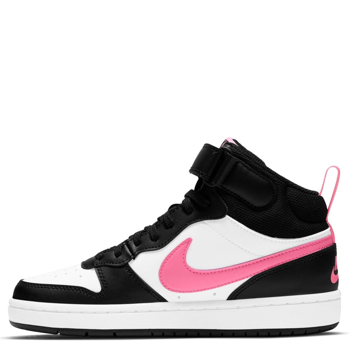 NIKE - Court Borough Mid 2 Bg Zapatilla Urbana Niño Negro (34.5 A 37.5) Nike