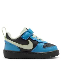 NIKE - Court Borough Lorecraft Zapatilla Urbana Niño Negro (17.5 a 26)