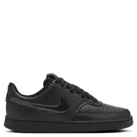 Wmns Court Vision Low Zapatilla Urbana Mujer Cuero Negro