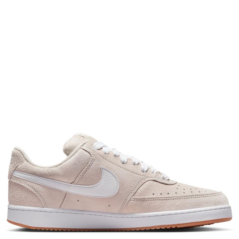 NIKE Court Vision Lo Fl Zapatilla Urbana Hombre Cuero Blanco