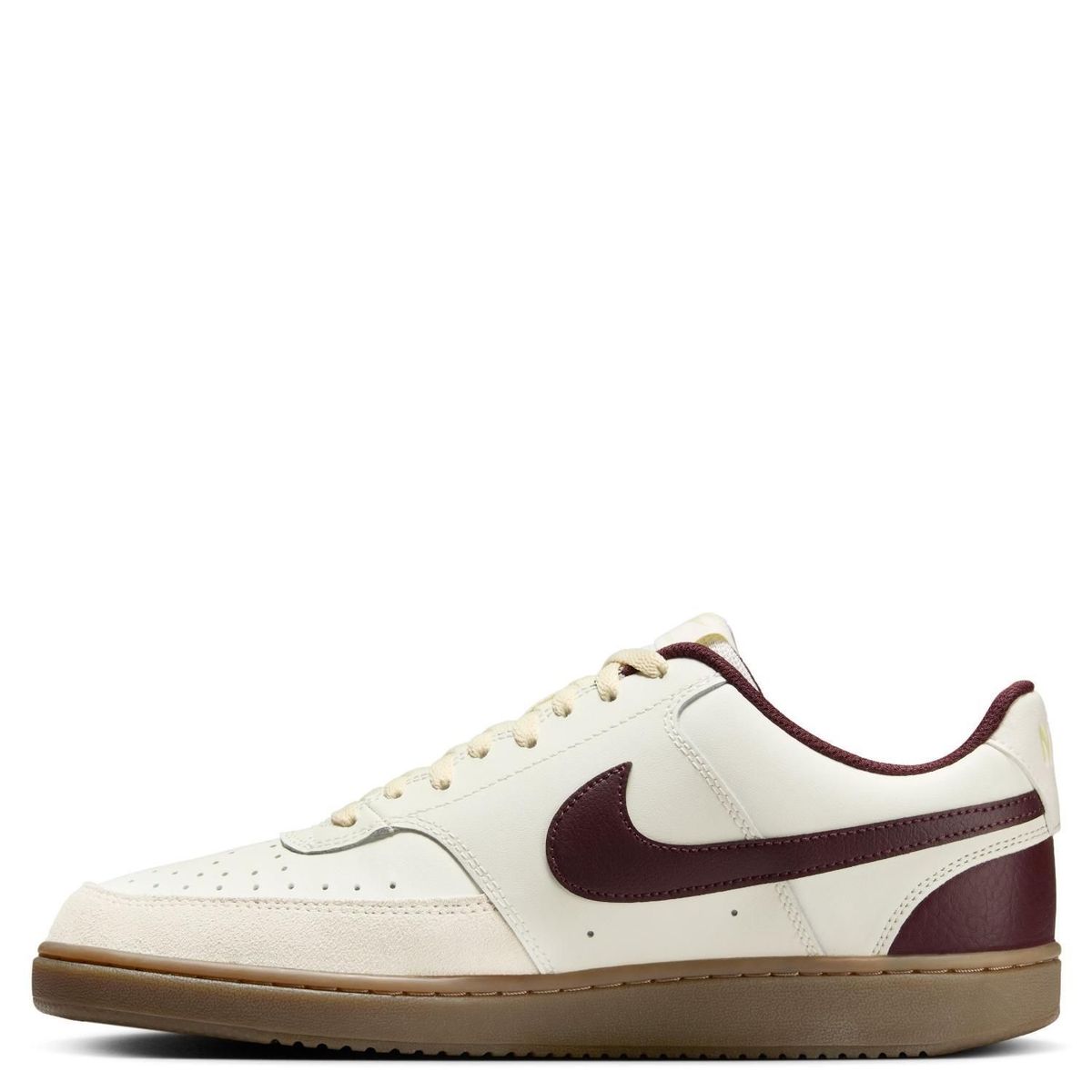NIKE - Court Vision Lo Zapatilla Urbana Hombre Cuero Blanco Nike