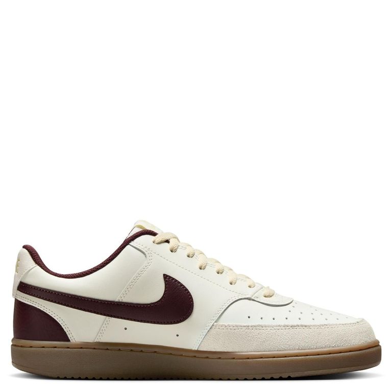 Court Vision Lo Zapatilla Urbana Hombre Cuero Blanco