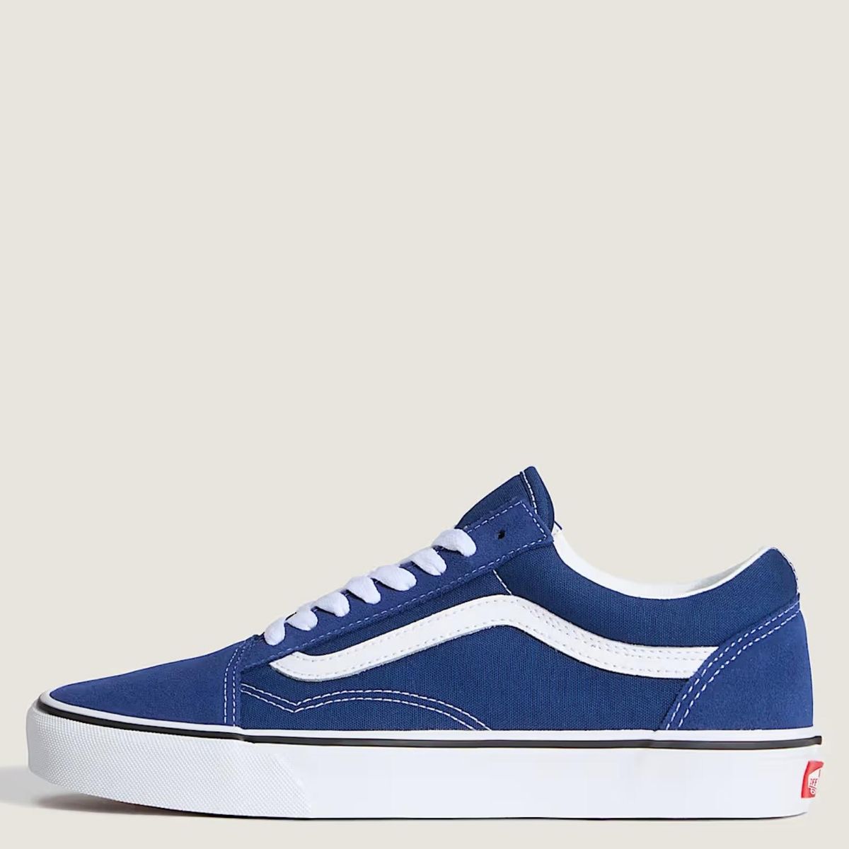 VANS - Old Skool Zapatilla Urbana Hombre Cuero Azul Vans