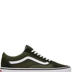 VANS - Old Skool Zapatilla Urbana Hombre Cuero Verde