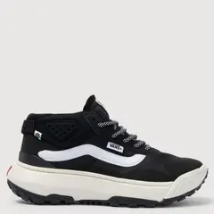 VANS - MTE Crosspath Mid Zapatilla Urbana Hombre Cuero Negro