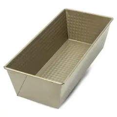 ILKO - Molde De Cocina Rectangular 26X12X7 Cm Gold
